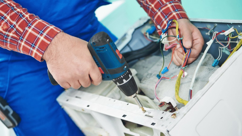 Kocaeli LG LG çamaşır makinesi kart tamiri – Su almama arızası orijinal parça ile giderildi. - Teknik servis örneği